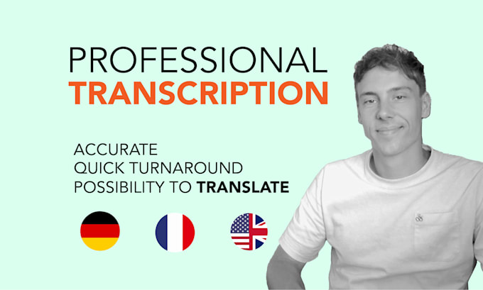 transcribe audio and do video transcription