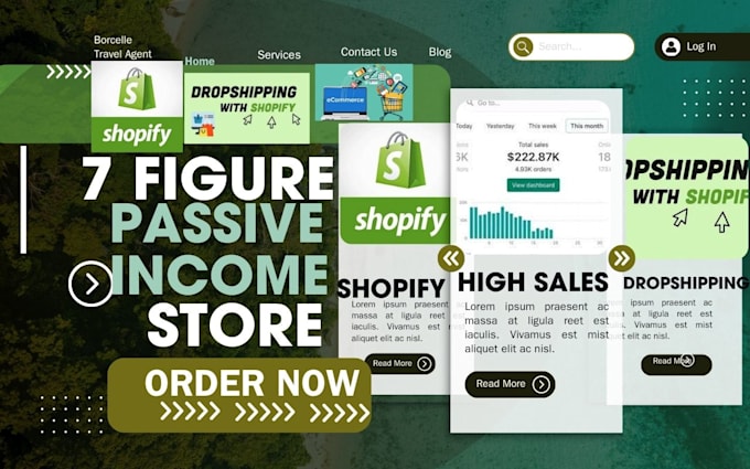 shopify store design shopify bug fix custom coding dropshipping shopify website