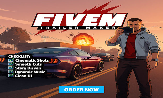 make cinematic fivem trailer for you