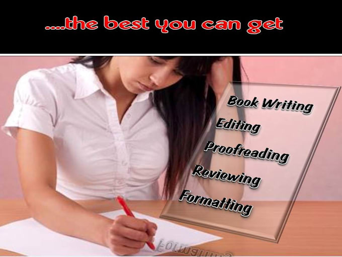 write and proofread books