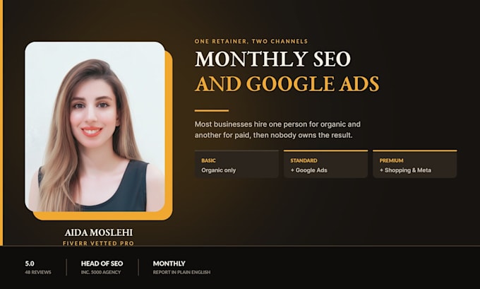 supercharge your website monthly with a full SEO optimization package