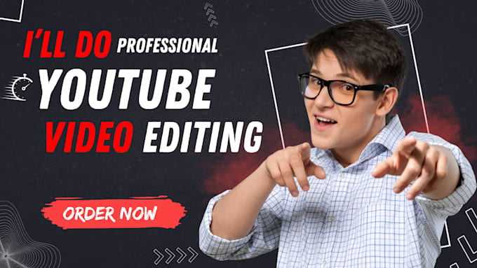 do professional and attractive youtube video editing, podcast and vlog edits