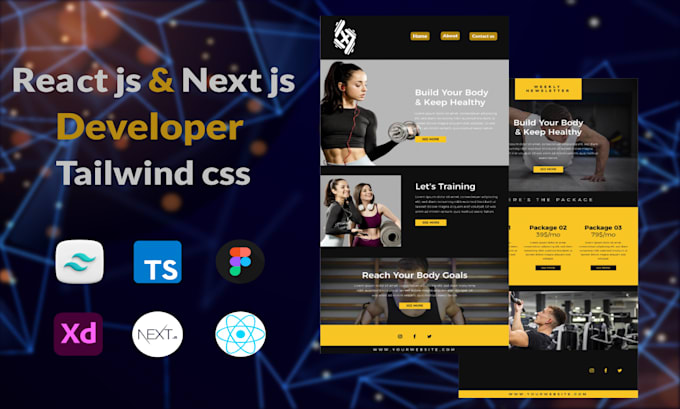 Expert react next js developer for custom web apps by Fahad_alie_ | Fiverr