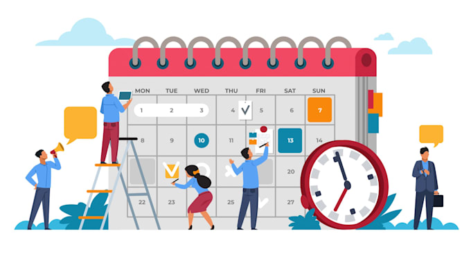 create a social media content calendar
