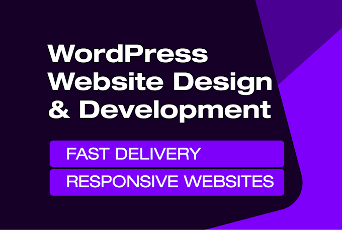 build and redesign a wordpress website and apps development for you