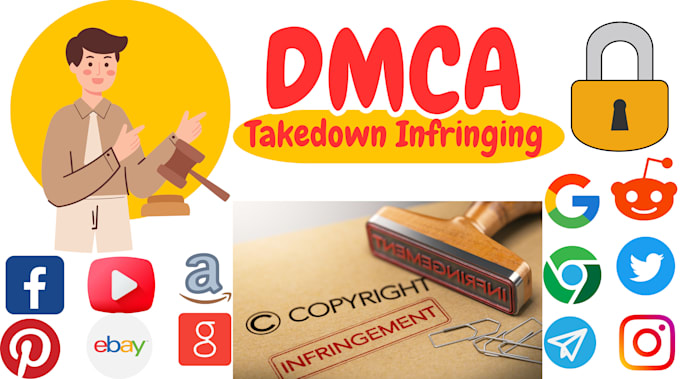 send dmca takedown notice to protect your data on twitter