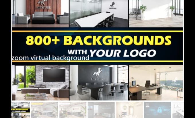 Design google meet and zoom virtual background by Usamajee235 | Fiverr