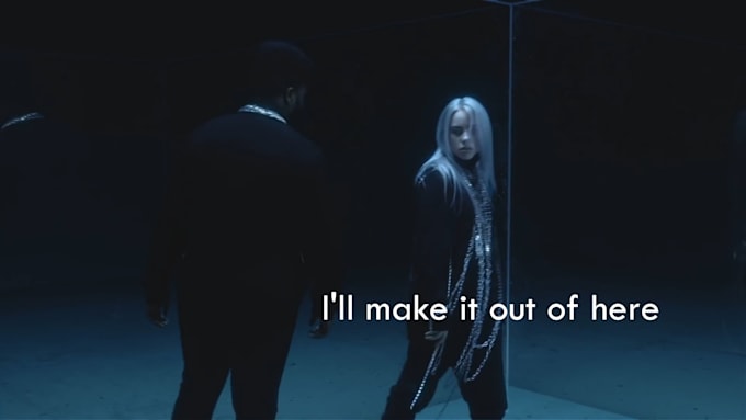 create a cool minimalist lyric video for your music