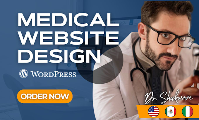 create responsive wordpress medical website