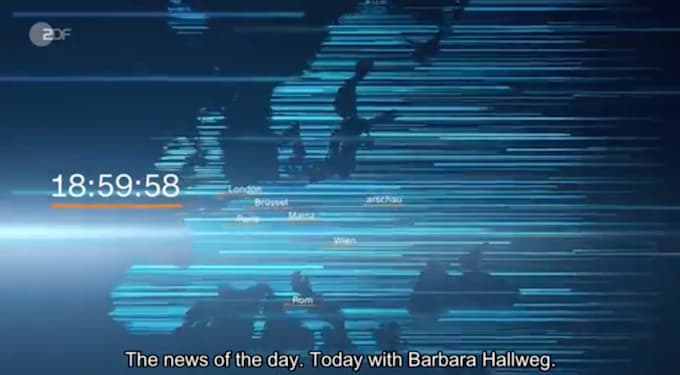 transcribe videos in german and english