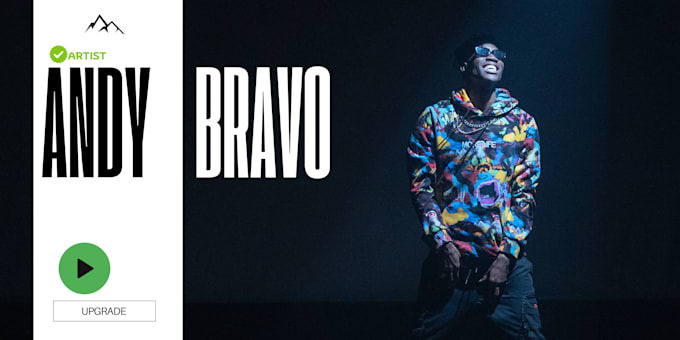 design a spotify artist banner
