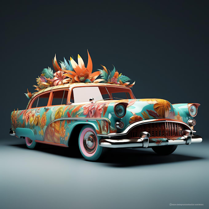vehicle wrap design, caravan wrap