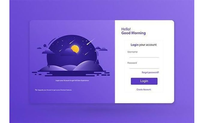Create an html css form, web form, responsive design by Hernangsanchez ... image.