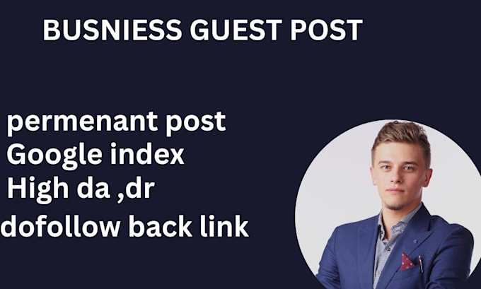 do busniess guest post with dofollow backlink