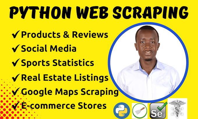 do web scraping, data mining, data scraping, data extraction,python web scraping