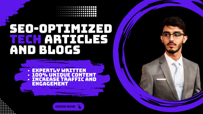 write SEO optimized tech blogs and articles