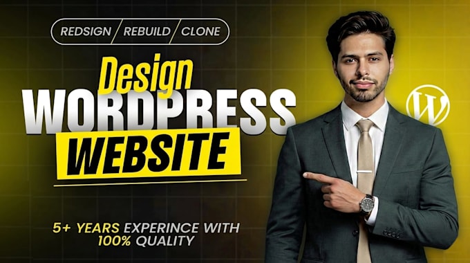 rebuild redesign or replicate wordpress website with elementor pro custom design