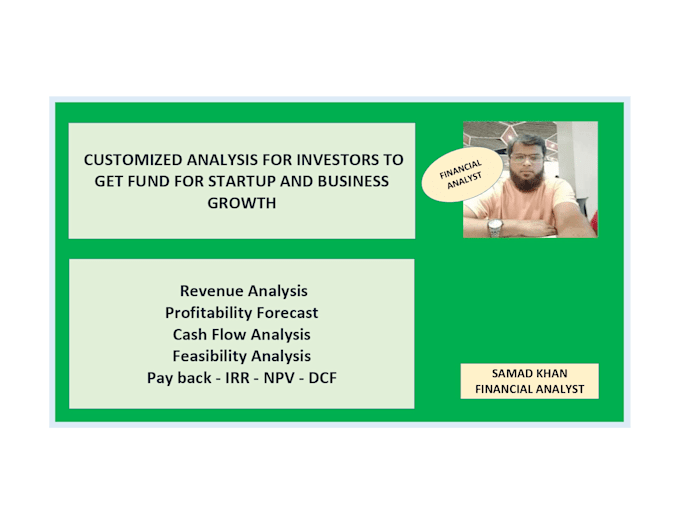 design investor ready customized financial feasibility for capital raise