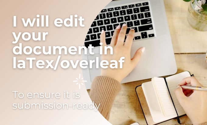edit your latex document on overleaf, 1000 articles edited