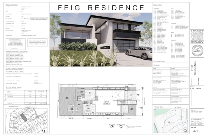 architectural drawings and 3d modelling in archicad