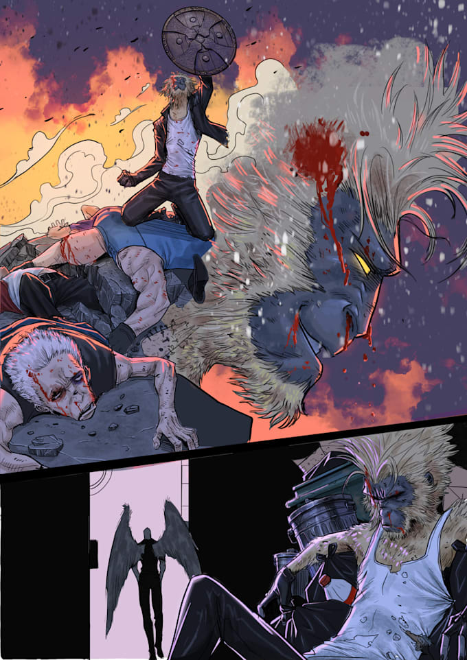 bring your work to life with quality professional comic