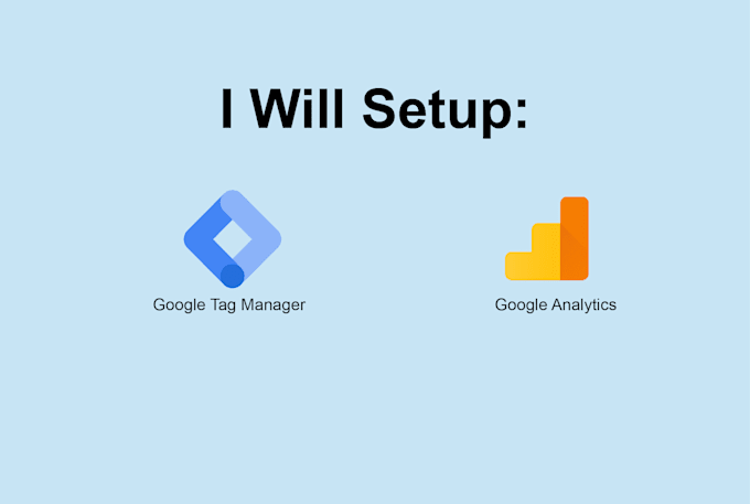 setup gtm and google analytics