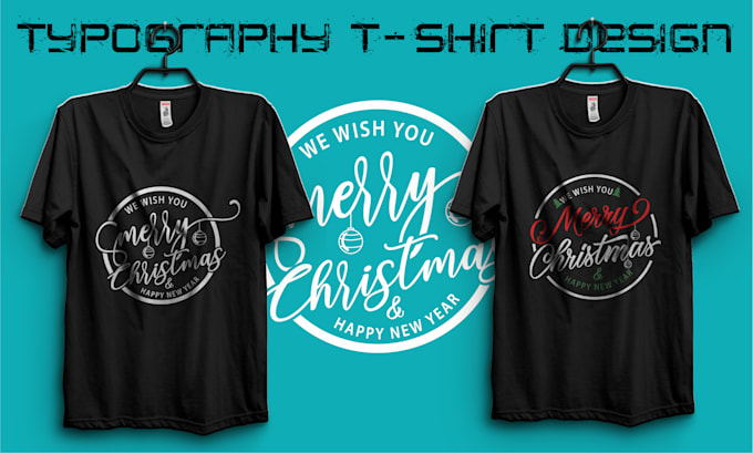 do modern typography t shirt and custom graphic t shirt design