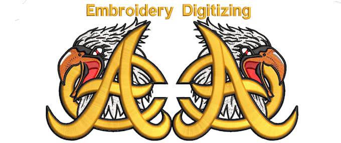 do image, vector embroidery logo digitizing dst pes emb