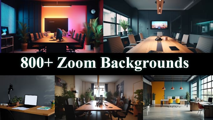 create google meet and zoom virtual background for you