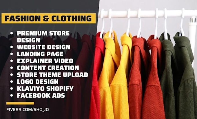 design boutique fashion clothing jewelry accessories website clothing store