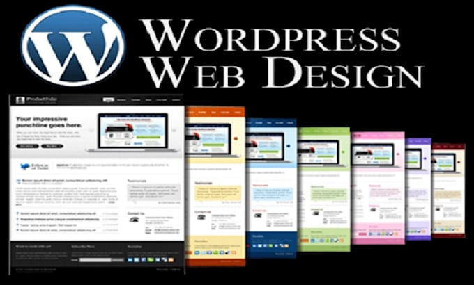 design a professional wordpress website or web design