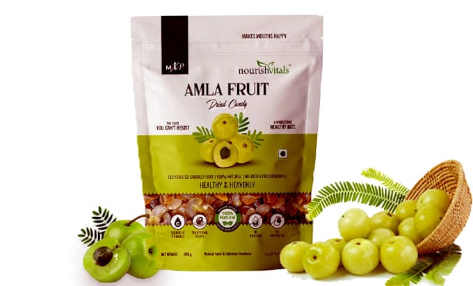 create organic product packaging or label design