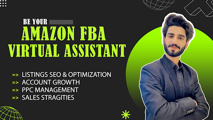 be your fba amazon virtual assistant and consultant