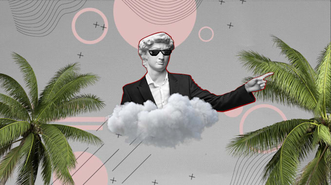 animate a custom collage explainer video