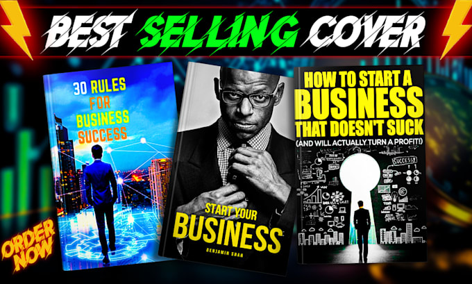 design business book cover, amazon kindle and ebook cover in just 2 hrs