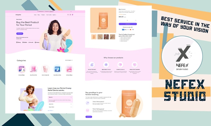 build a resposive wordpress website, woocommerce store with element