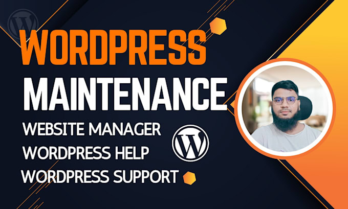do wordpress website maintenance, wordpress help, wordpress support