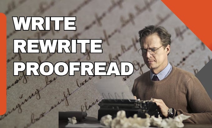 write, rewrite, line edit, or proofread ai content book copy