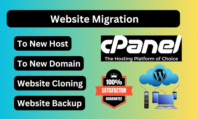 transfer or migrate your wordpress website to new host