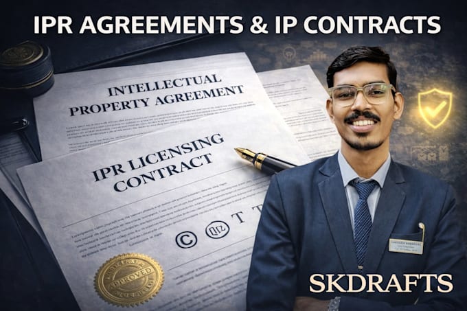 draft ipr agreements, intellectual property contracts, licensing and assignment