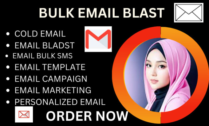 I will send bulk emails,email blast,email campaign,email marketing,