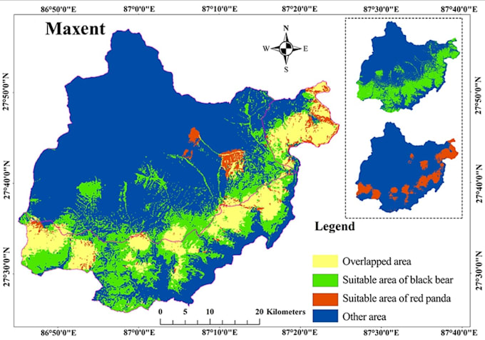 do species distribution modelling or maxent modeling in gis
