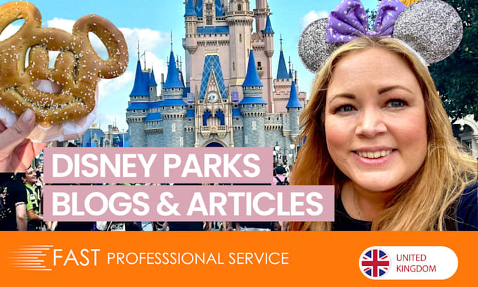 write SEO disney world blog posts and travel articles