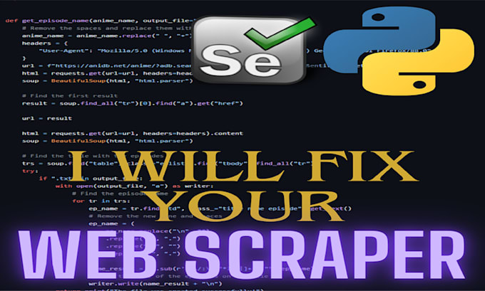 do web scraping and data mining