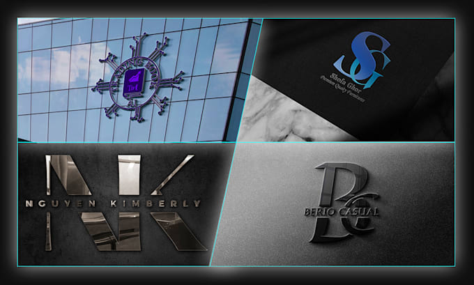 make professional, modern, brand, and gaming logo for you