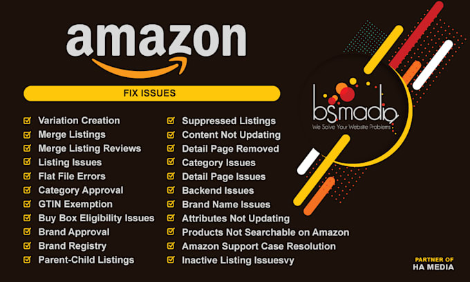 do amazon listing optimization and troubleshooting expert