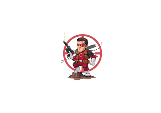 make admirable satisfying mosquito assassin superhero logo