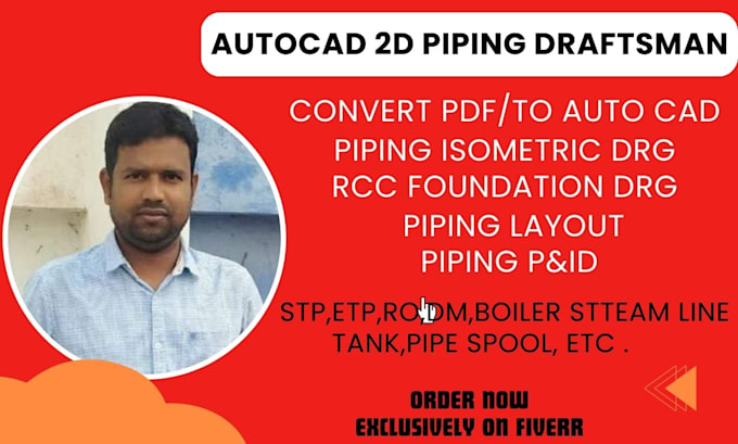 auto cad piping draftsman