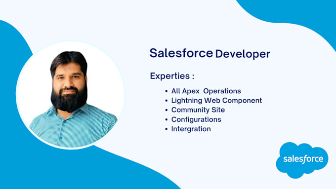 be your salesforce developer for apex and lwc