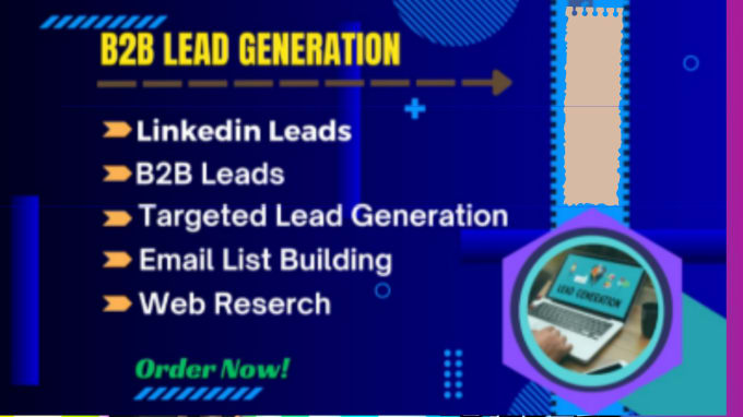 I will provide highly targeted b2b leads, linkedin leads, email list building
